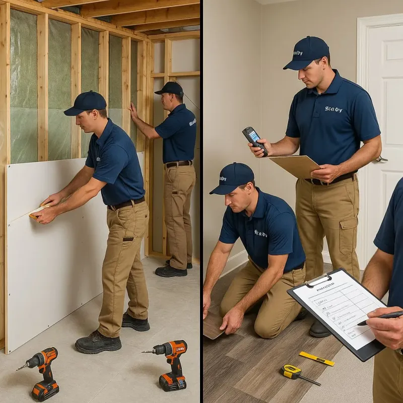 Repairs and Reconstruction process in New Plymouth, ID
